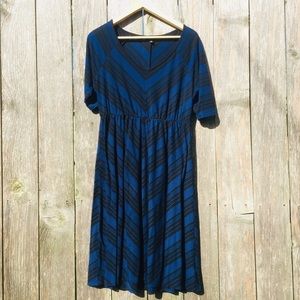 Torrid Dress Blue Angles